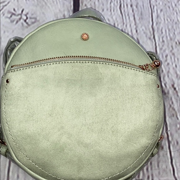 LC Lauren Conrad Handbags - NWT Moss green Lauren Conrad round mini backpack